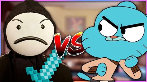 gumball hitting dream|gumball vs dream fight.